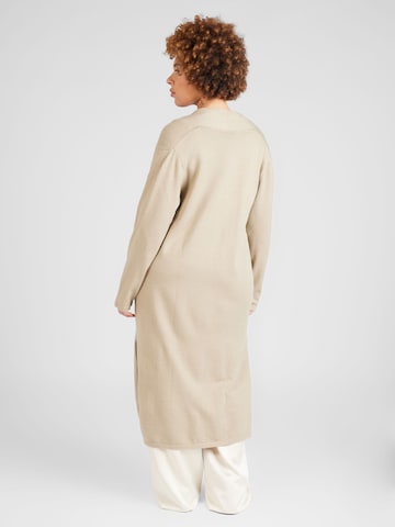 Ulla Popken Knit Cardigan in Beige