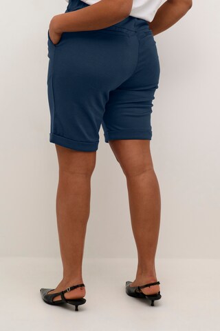 KAFFE CURVE - Loosefit Pantalón 'Jenna' en azul