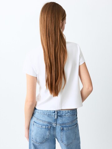 MANGO TEEN Shirts 'CATA' i hvid