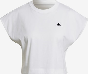 ADIDAS SPORTSWEAR Funktionsshirt in Weiß: predná strana