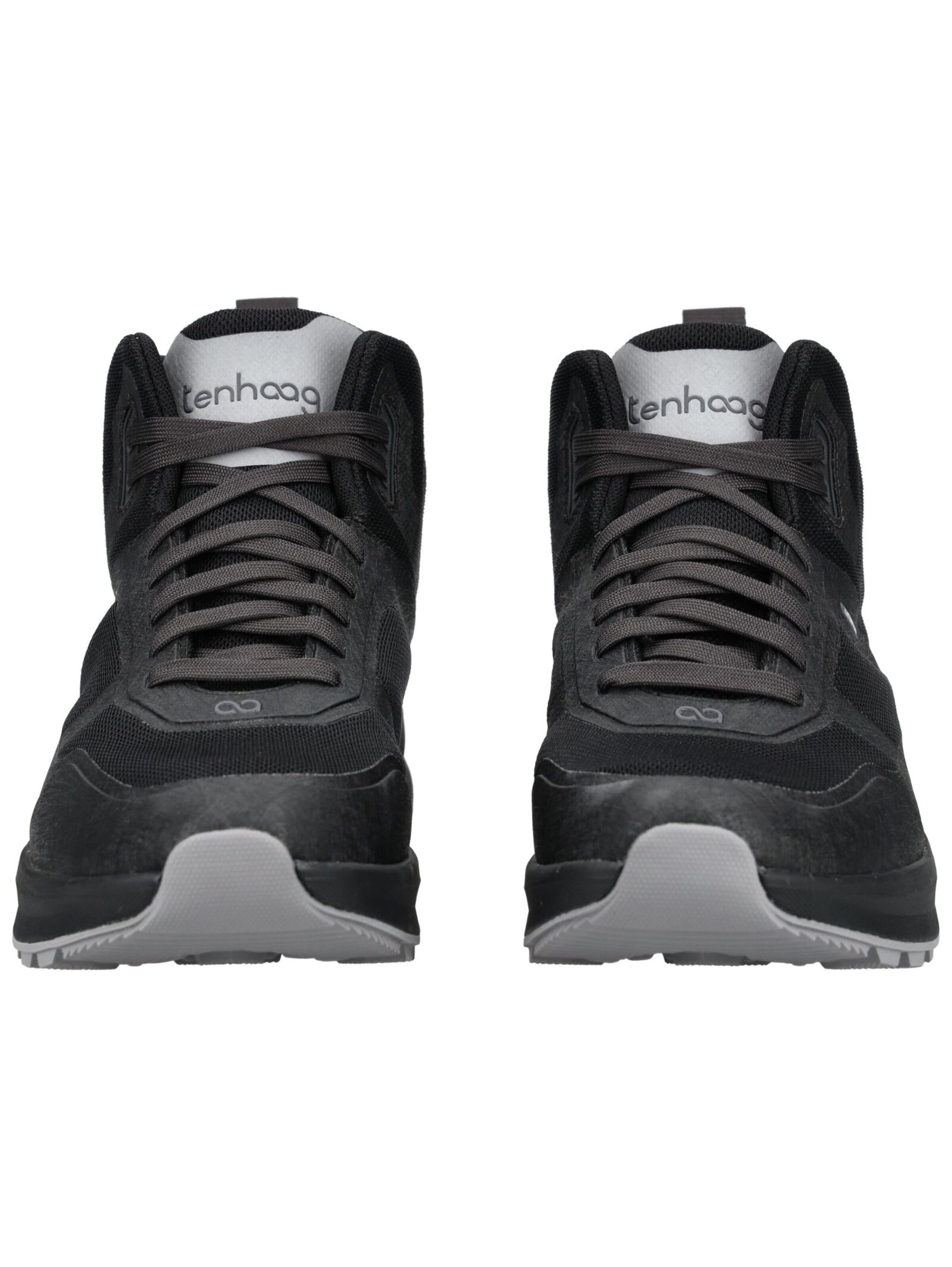 Sneaker alta di Tenhaag in nero
