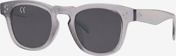 Lunettes de soleil 'The Onyx Matte Wayfarer' Maxte en gris : devant