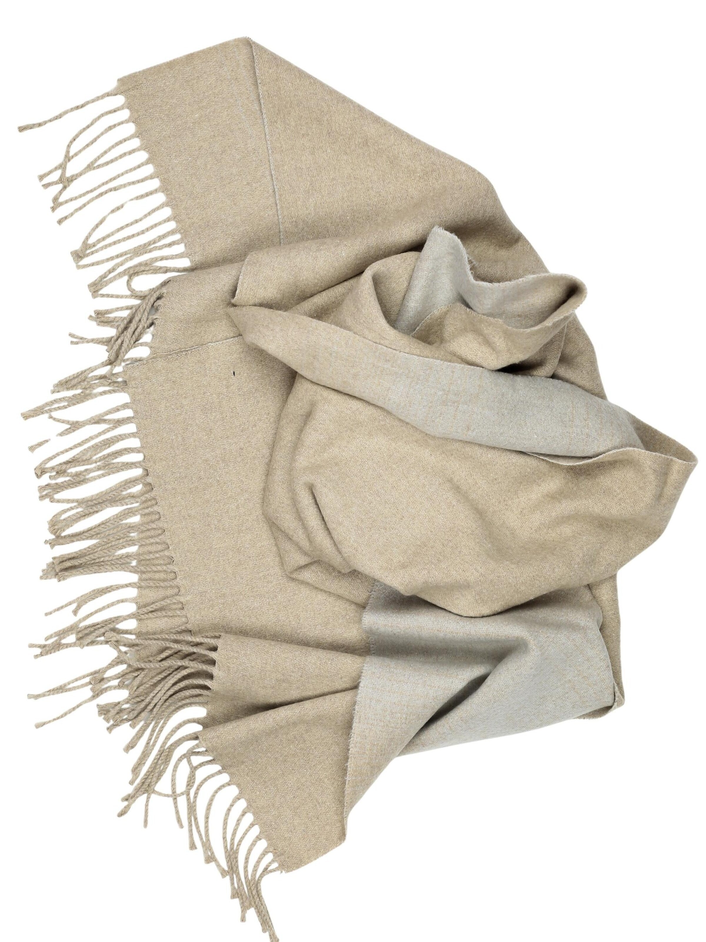 COLLEZIONE ALESSANDRO Scarf 'Greige' in Beige
