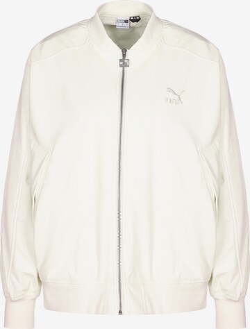 PUMA Between-Season Jacket in Beige: front