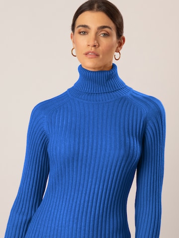 APART Knitted dress in Blue