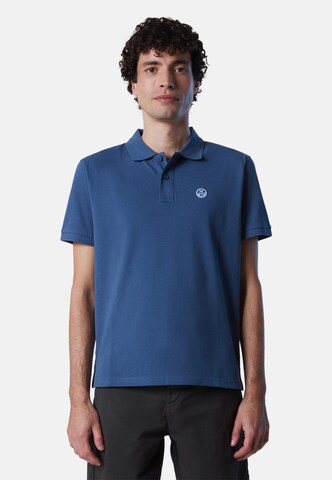 North Sails Shirt in Blauw: voorkant