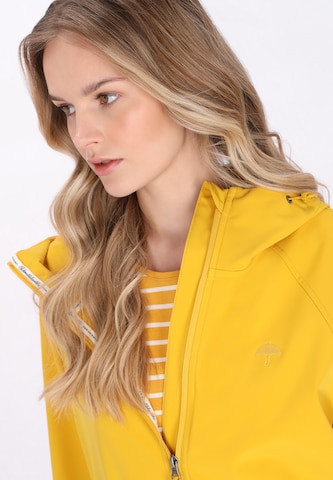 Manteau fonctionnel 'Functional' Schmuddelwedda en jaune