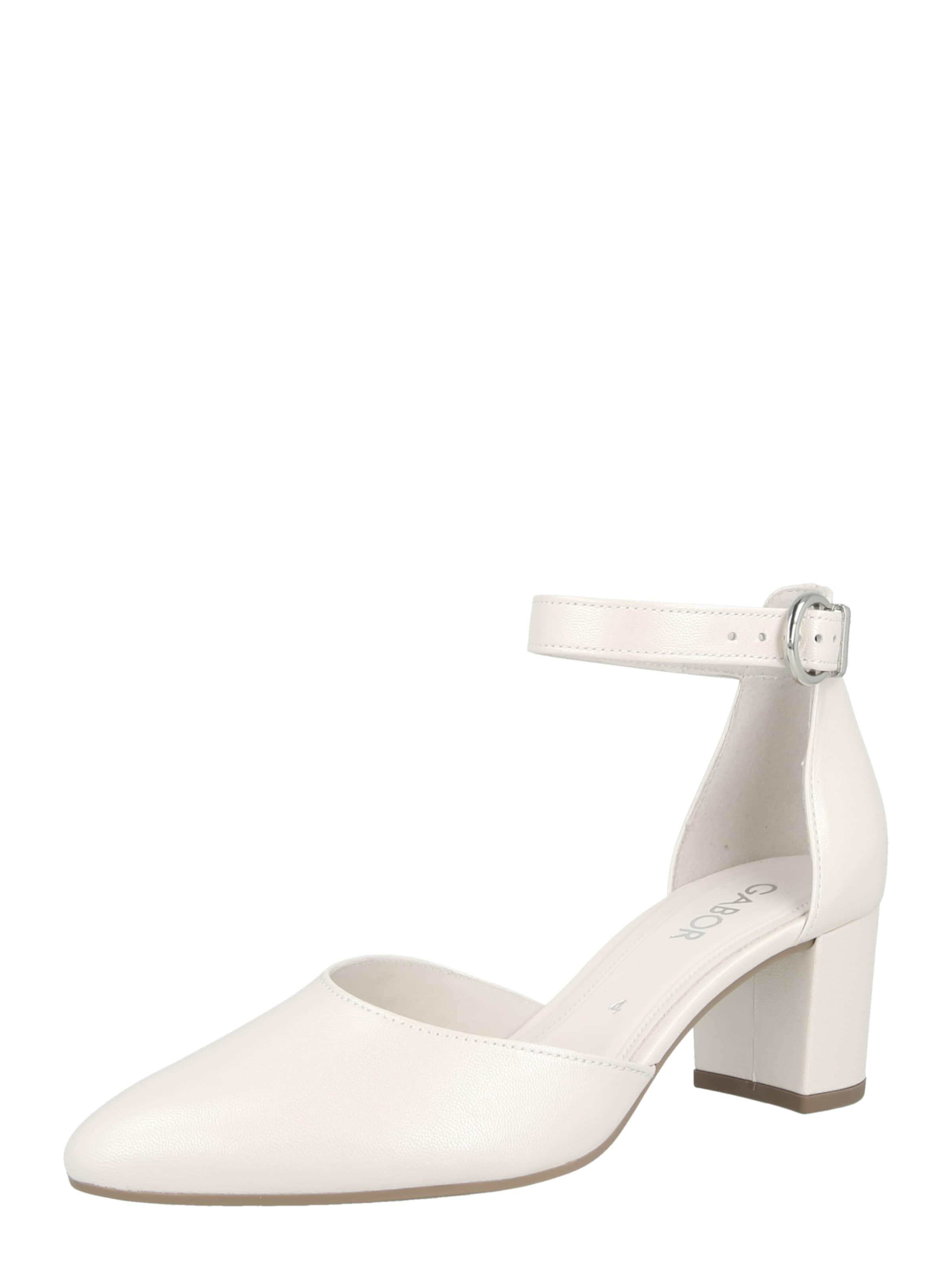 GABOR Лодочки с открытой пяткой в Бежевый: спереди