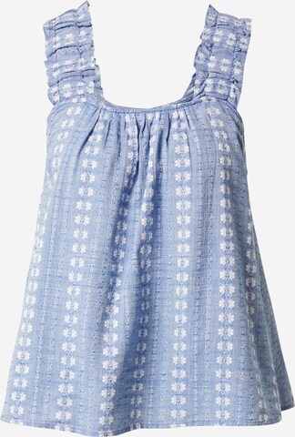 Sofie Schnoor Top 'CAISA' in Blauw: voorkant