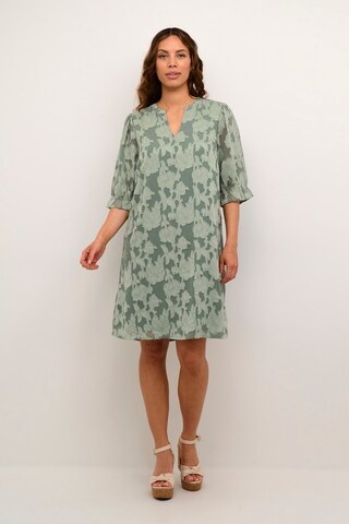 Robe 'Yana' Cream en vert