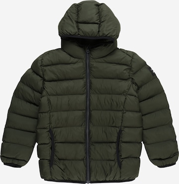 ECOALF Between-Season Jacket 'ASPEN' in Green: front