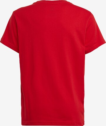 ADIDAS ORIGINALS Shirt 'Trefoil' in Red