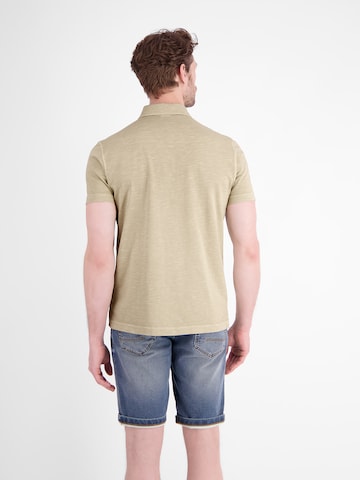 LERROS Polo in Jersey-Qualität mit Brusttasche aus reiner Baumwolle in Beige