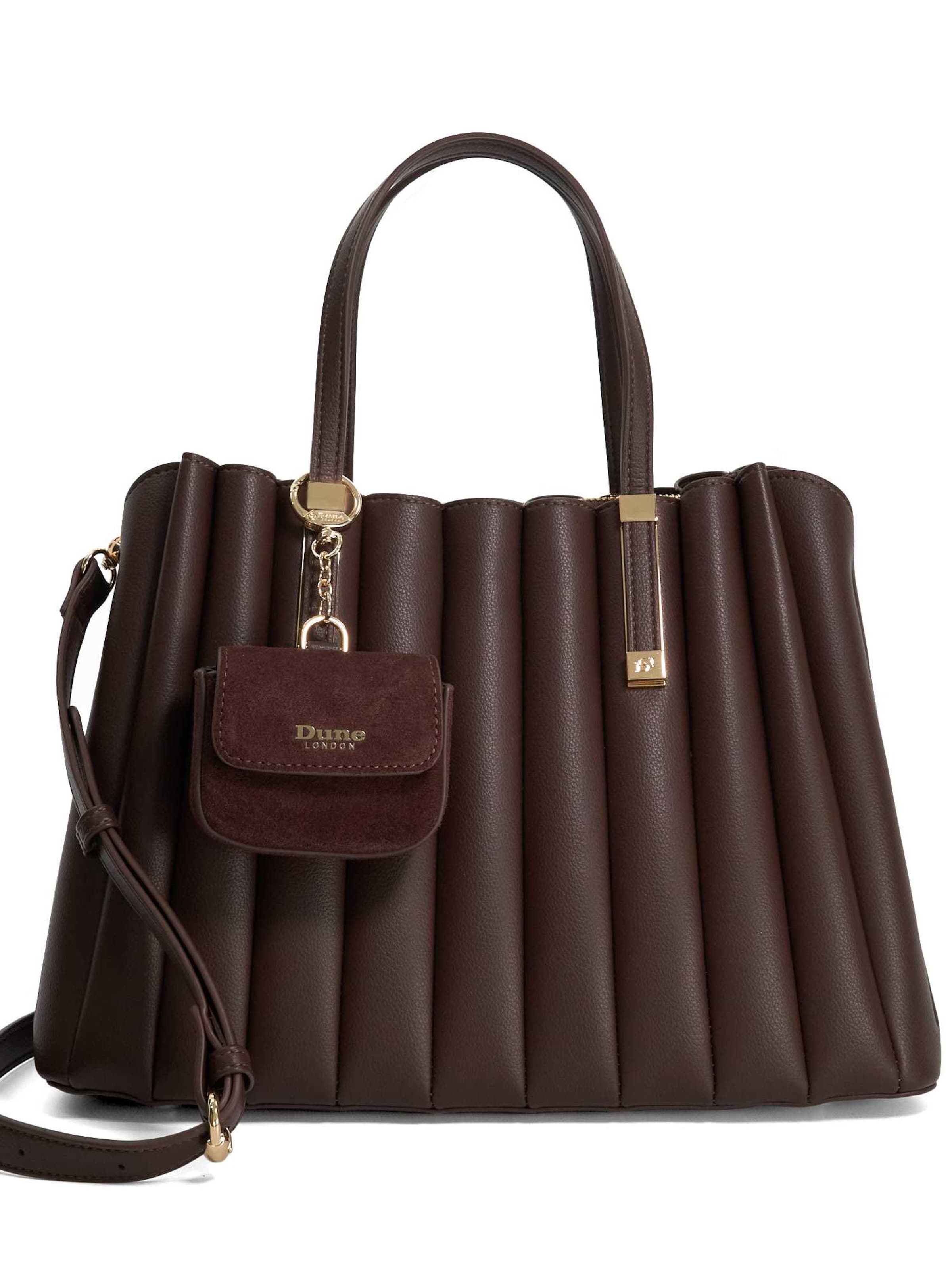 Dune LONDON Cabas 'Dolly' en One Size en brun foncé, Vue avec produit
