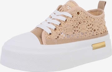 Ital-Design Sneaker in Braun: Vorderseite