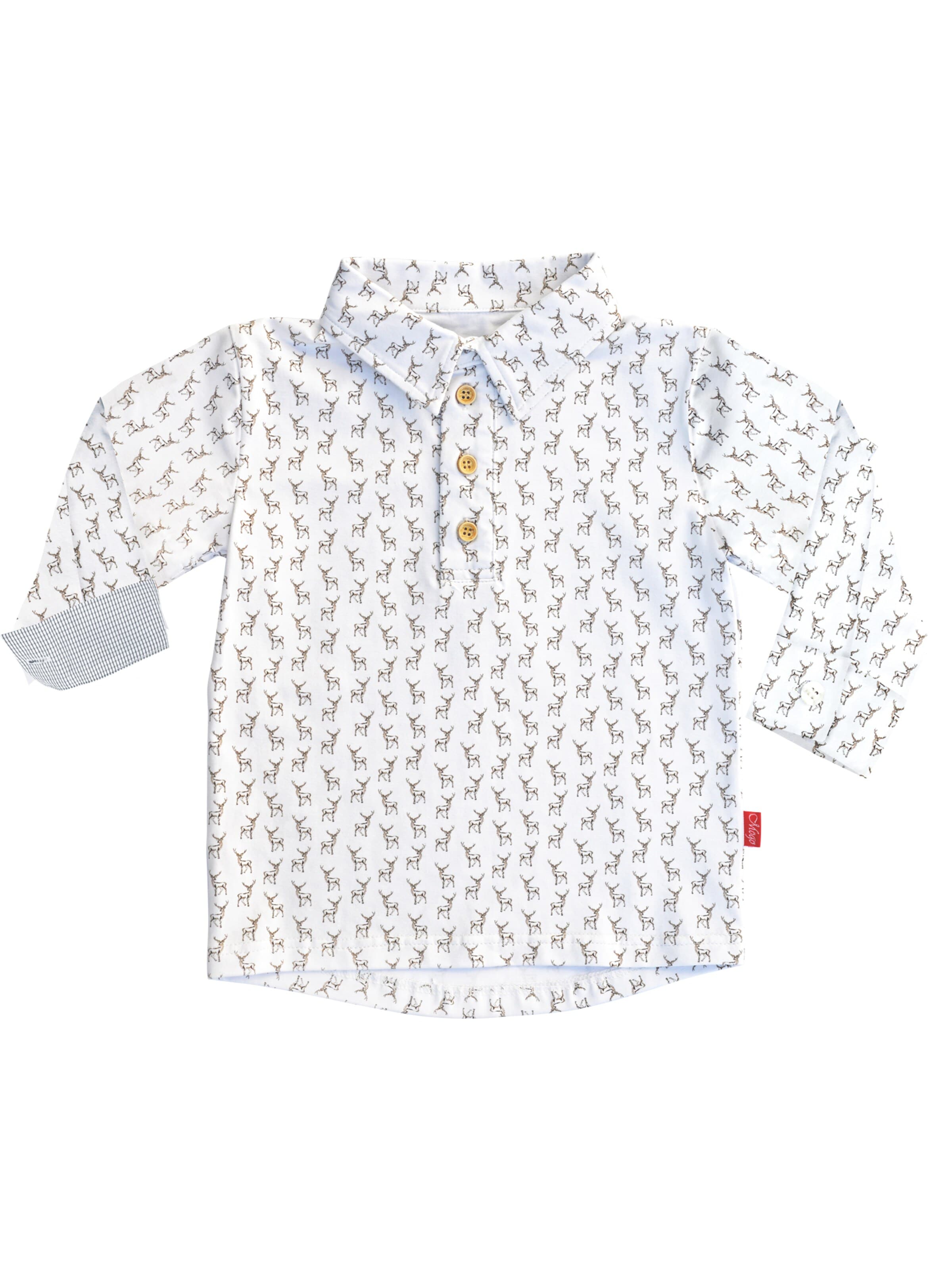 Mogo Shirt 'Hörnle'‌‌‌‌‌‌‌‌ in Beige: Vorderseite