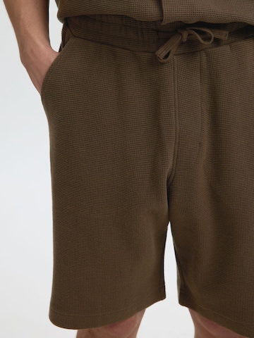 SELECTED Loose fit Trousers in Brown