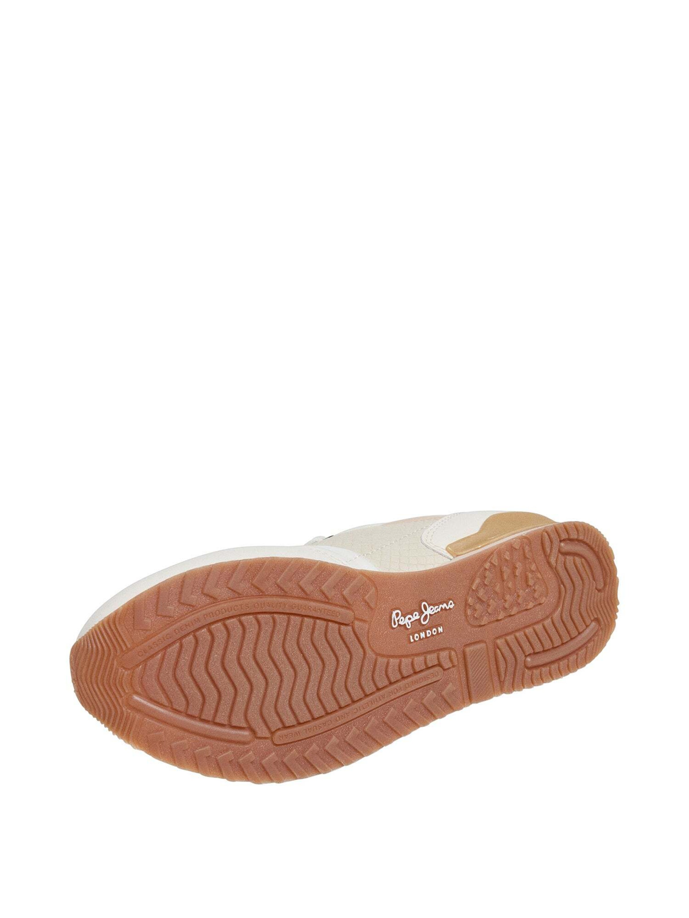 Sneaker bassa 'LONDON SNAKE' di Pepe Jeans in beige