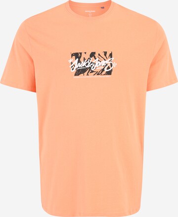 Jack & Jones Plus Tričko 'JORSEQUOIA' - oranžová: predná strana