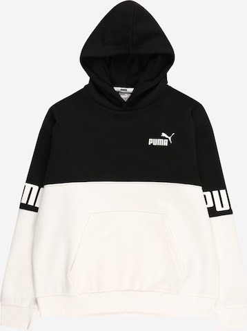 PUMA Sweatshirt 'Power' in Black: front