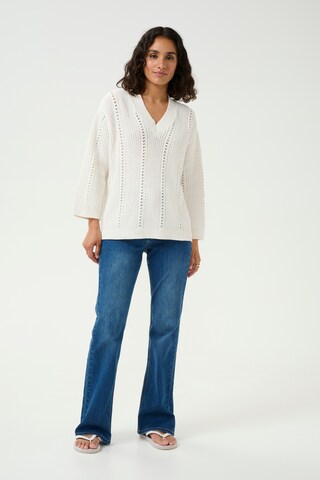Pull-over 'Lorri' Kaffe en blanc
