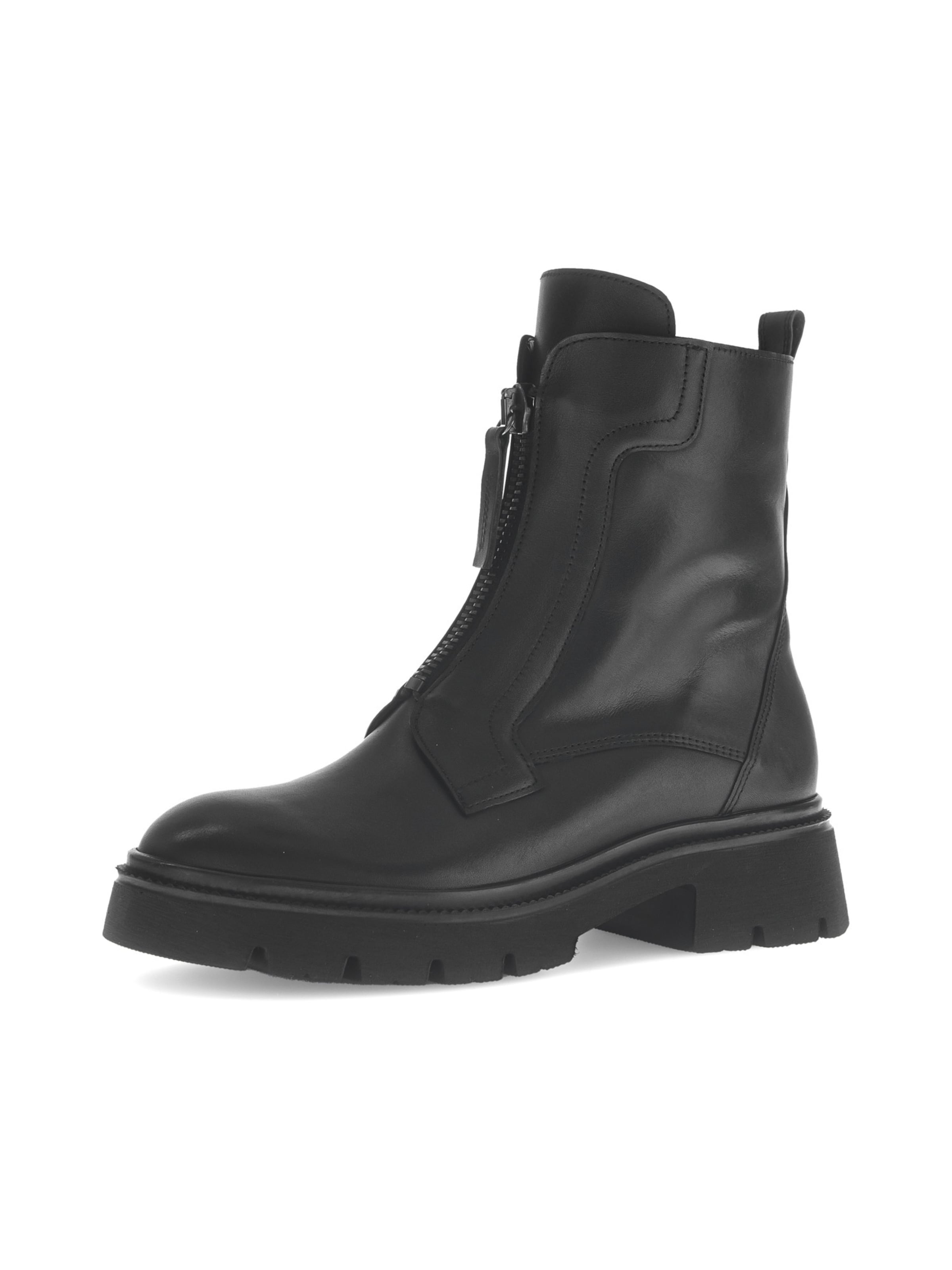 GABOR Enkellaarsjes in Zwart: voorkant