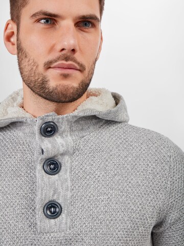 TOM TAILOR Pullover in Grau