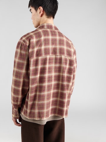 HOLLISTER Comfort Fit Košeľa - Červená