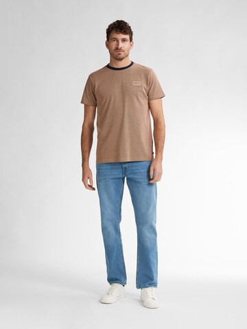 Petrol Industries Shirt 'Tealcrest' in Brown