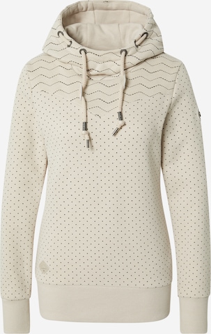 Ragwear Sweatshirt 'NUGGIE' i beige: framsida