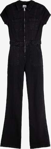 Bershka Jumpsuit in Black: front