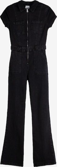 Bershka Jumpsuit in black denim, Produktansicht