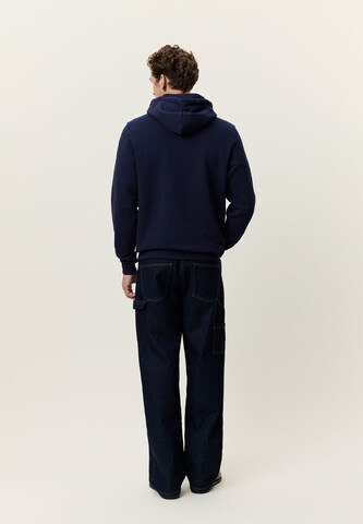 Les Deux Sweatshirt 'Signature' i blå