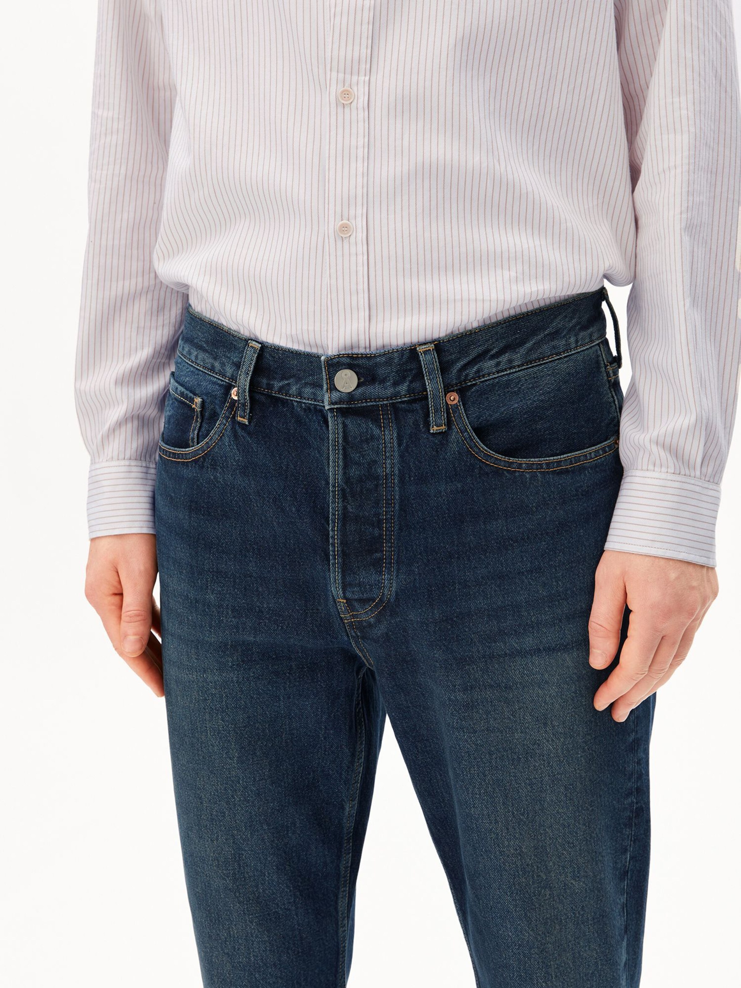 ARMEDANGELS Loosefit Jeans MAAKXY in Blau