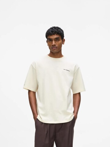 Karl Lagerfeld - Camiseta en beige
