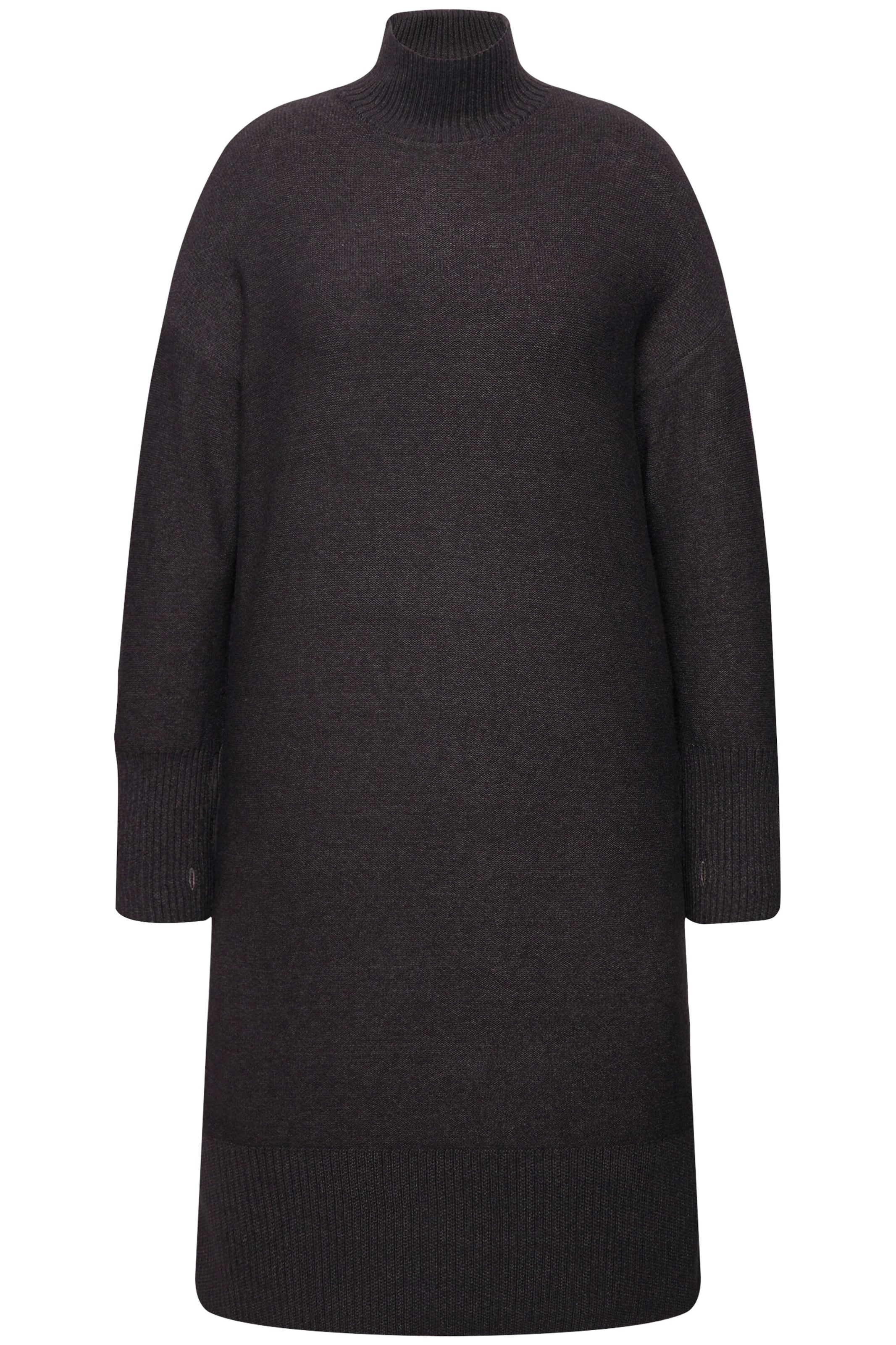 Ulla Popken Knit dress in Grey: front