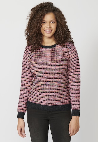 Pullover di KOROSHI in colori misti: frontale