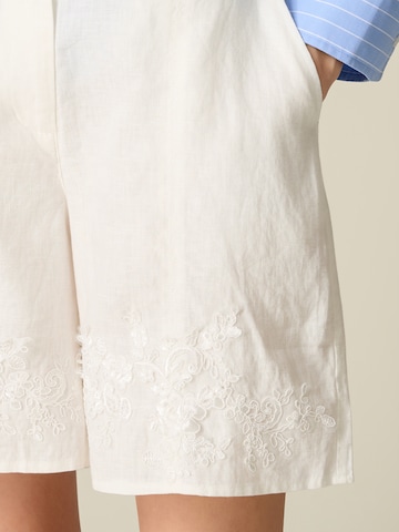 oltre Baggy Broek in Wit