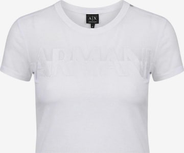 Maglietta 'XW002332 AF10356' di ARMANI EXCHANGE in bianco: frontale