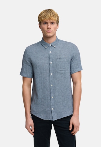 Kronstadt Regular Fit Hemd in Blau: Vorderseite