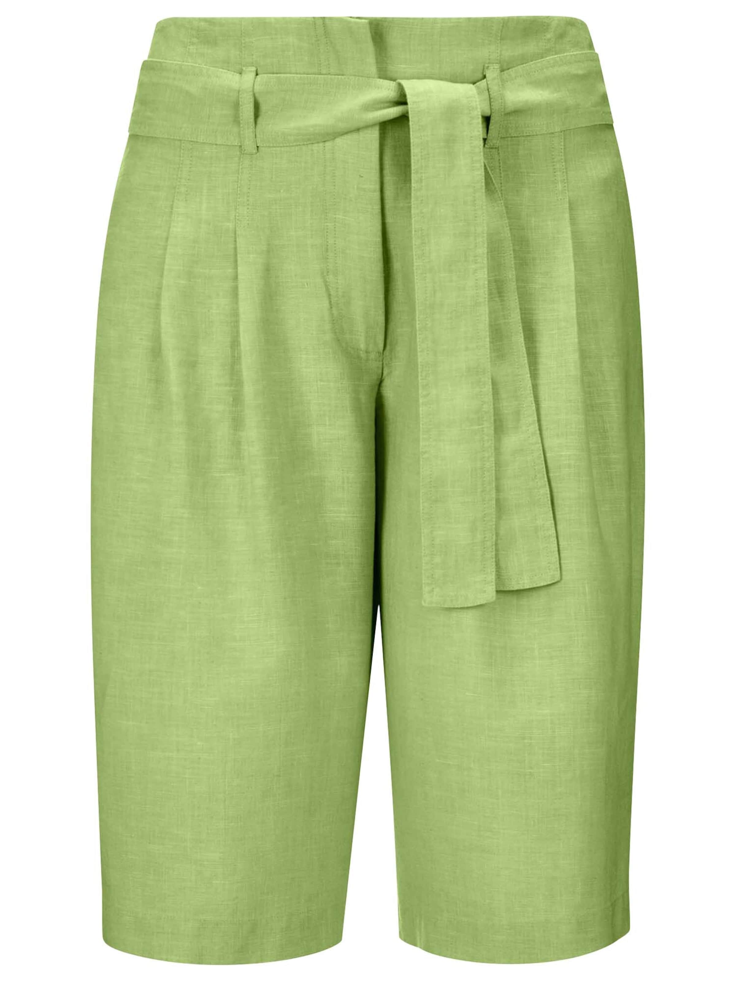 Loosefit Pantalon MADELEINE en vert : devant