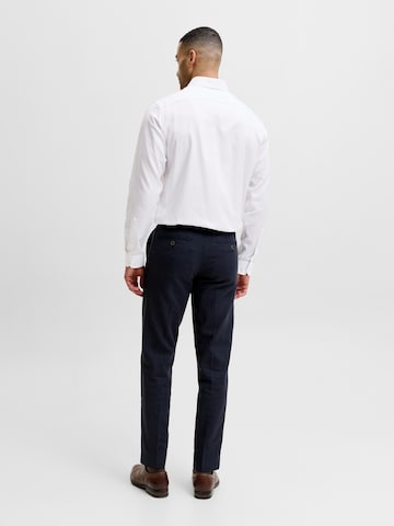 JACK & JONES Slim Fit Skjorte 'JPRBLAParker' i hvid