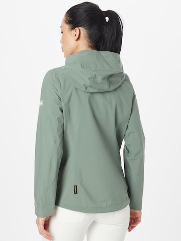 JACK WOLFSKIN Outdoor Jacket 'Highest Peak' in Green