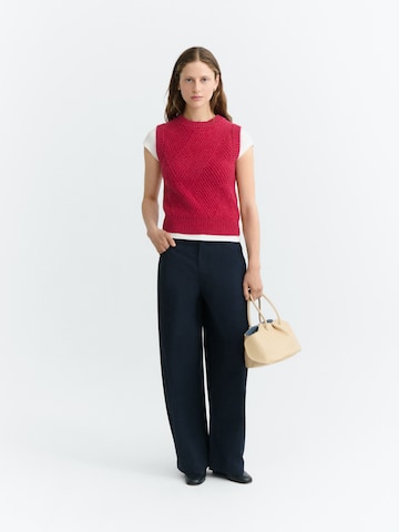 Thinking MU Sweter 'KAIA' w kolorze czerwony: przód