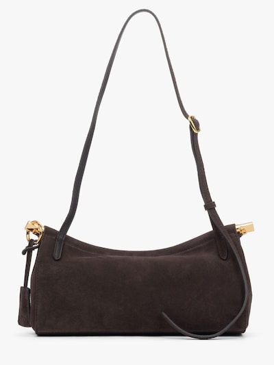 Estro Sacs à main '9552' en brun foncé, Vue avec produit