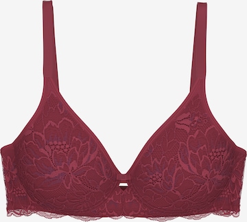 TRIUMPH Bra ' Amourette Charm ' in Red: front