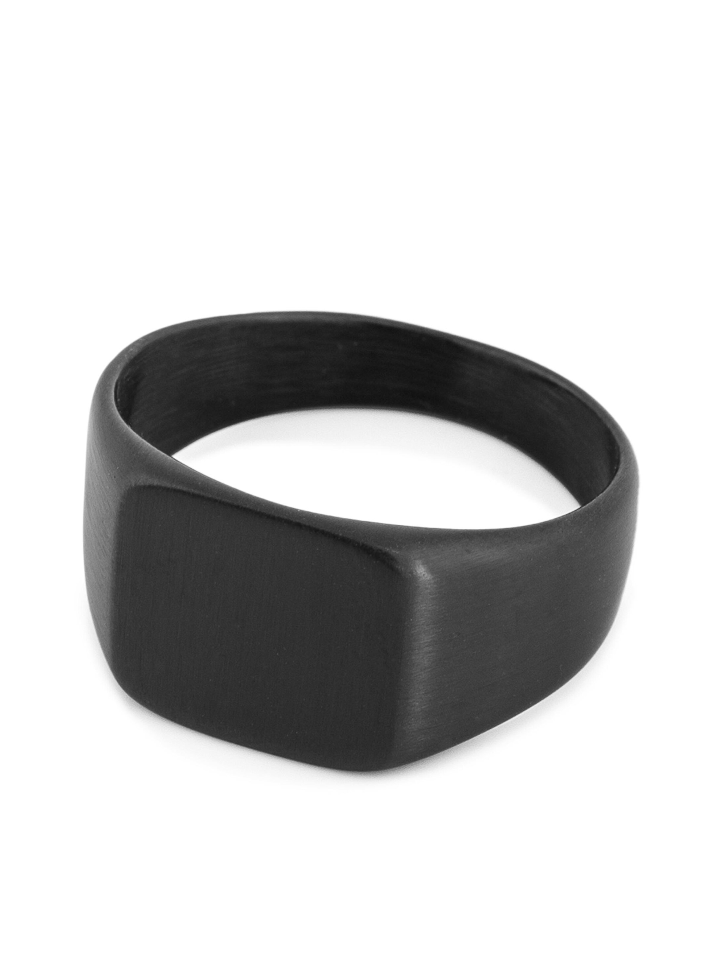 Akitsune Ring 'Solida'‌‌‌‌‌‌‌‌‌ in Schwarz