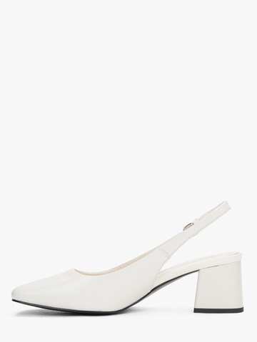 Estro Slingpumps '6022-1' in Beige