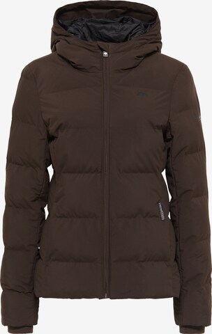 Schmuddelwedda Performance Jacket in Brown: front