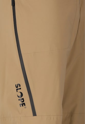 SLOPE Regular Sports trousers 'Zuki' in Beige